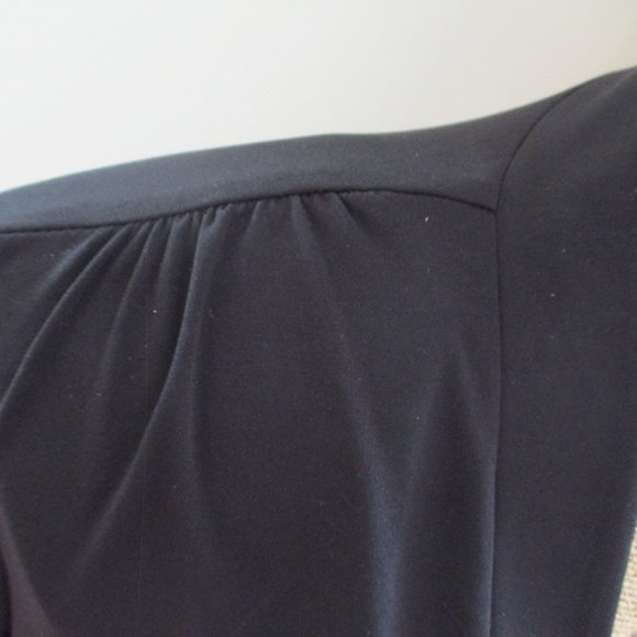 R & K Originals Woman Bolero Cropped Shrug Cardigan Short Sleeve, Black, Size 2X - Picture 5 of 10